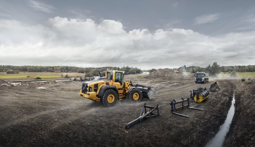 Volvo CE’s 5-6-ton payload H-generation wheel loaders boost performance and cut ownership costs